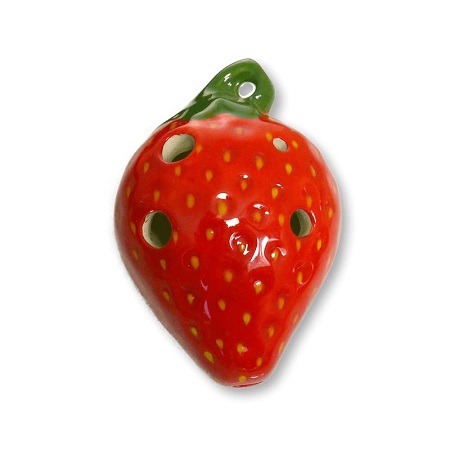 strawberry shaped ocarina